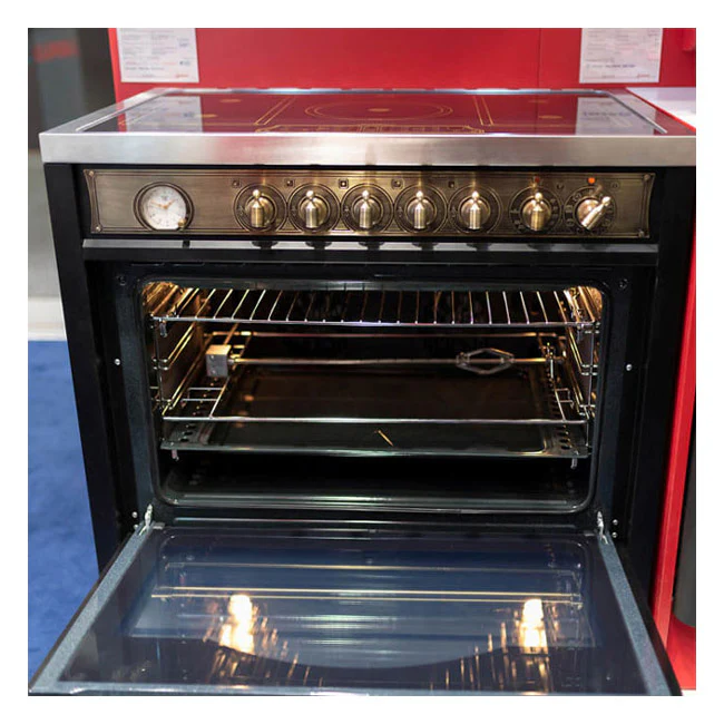Empire Induction Range Cooker & 90cm Cooker Hood Bundle (Black) - Image 8
