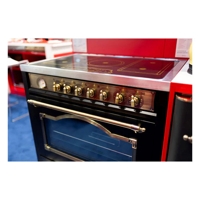 Empire Induction Range Cooker & 90cm Cooker Hood Bundle (Black) - Image 7