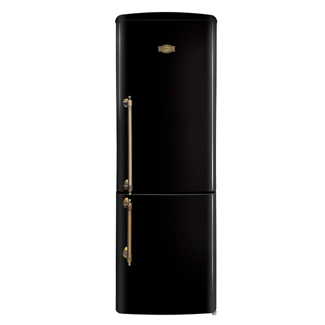 Empire Slim 60cm Fridge Freezer (Black)