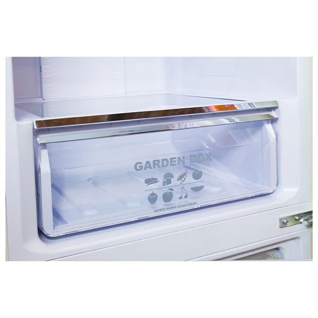 Empire Slim 60cm Fridge Freezer (Black) - Image 9
