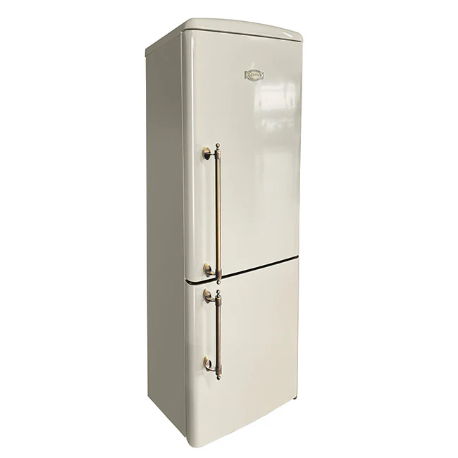 Empire Slim 60cm Fridge Freezer (Ivory) - Image 2