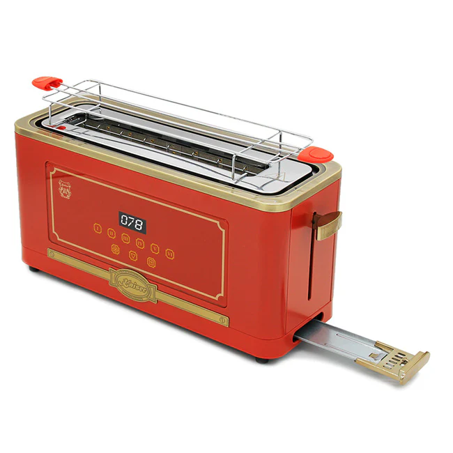 Empire Vintage Electric Toaster (Bordeaux Red) - Image 6