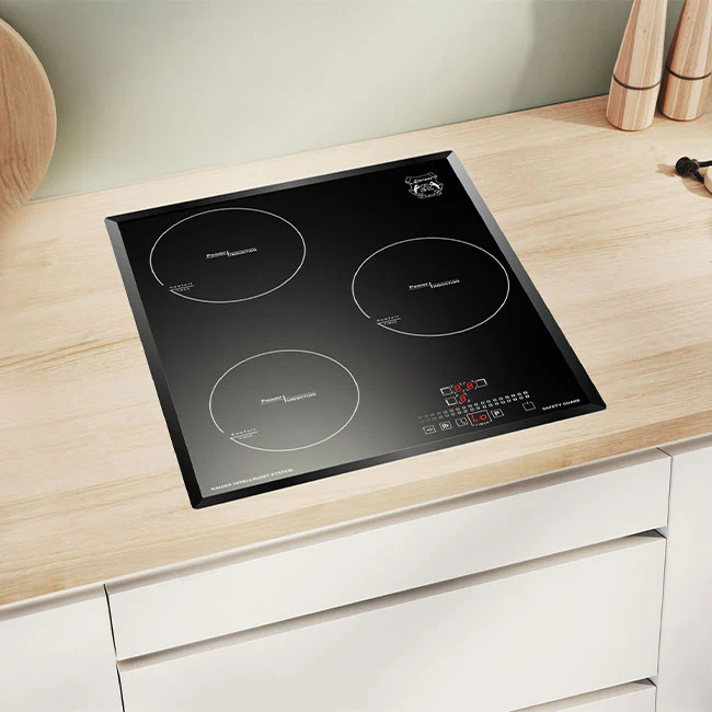Grand Chef 45cm 3 Zone Induction Hob (Black) - Image 3