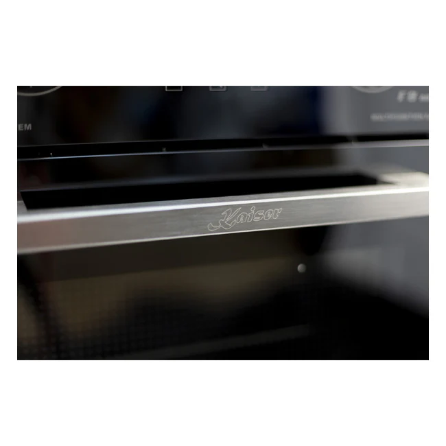 Grand Chef 45cm Electric Oven & 60cm Pro Chimney Cooker Hood (Black) - Image 5