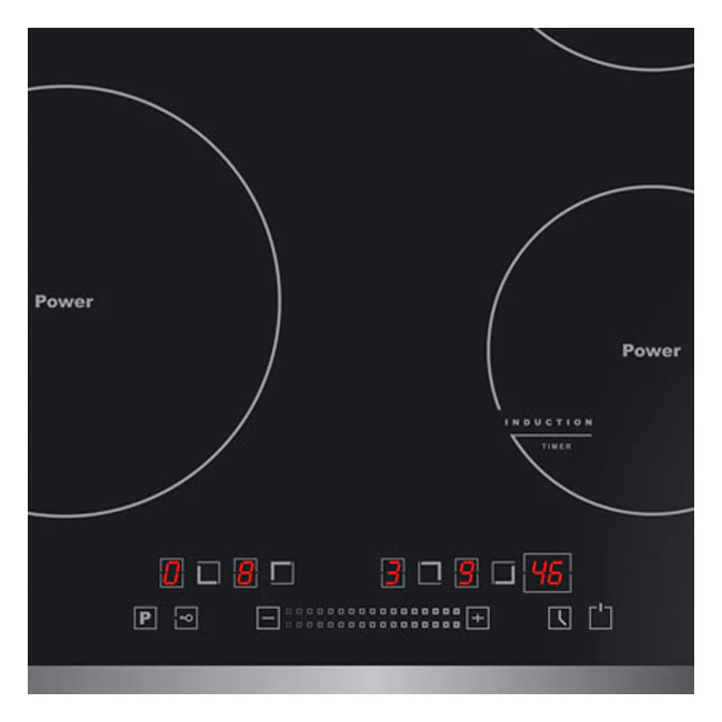 Grand Chef 59cm Induction Hob (Black) - Image 4
