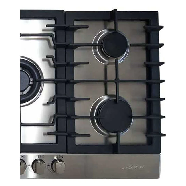Grand Chef 86cm Gas Hob (Stainless Steel) - Image 9
