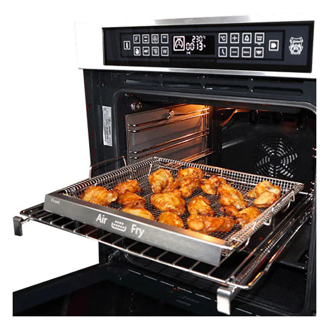 Grand Chef Air Fryer Oven & Microwave Combi Oven Bundle (Stainless Steel) - Image 3
