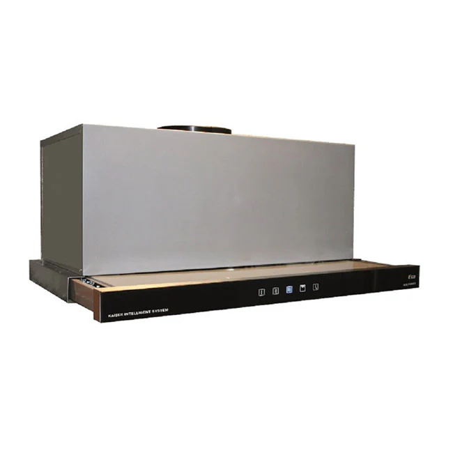 Grand Chef 60cm Built-In Cooker Hood (Black) - Image 3