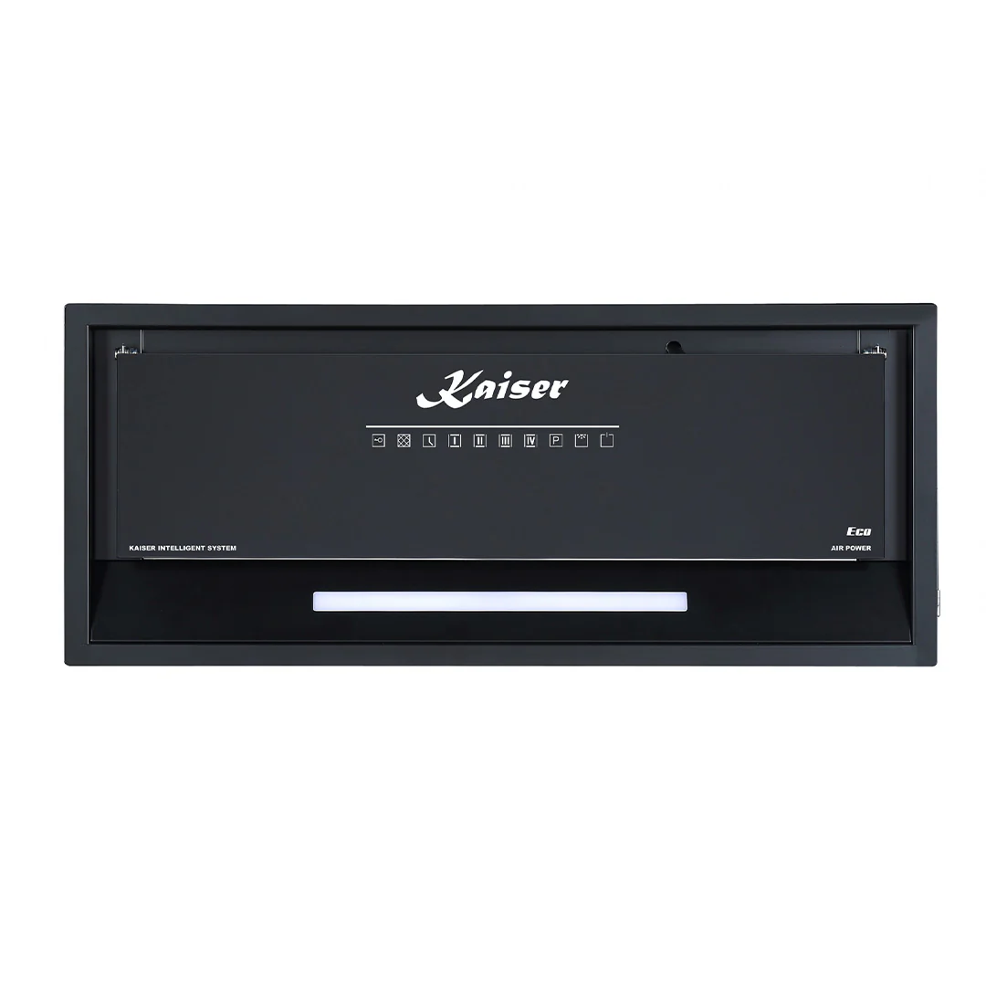 Grand Chef 52cm Built In Cooker Hood (Black Glass) - Image 3