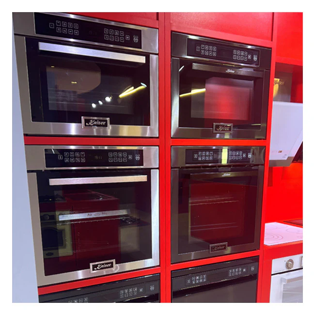 Grand Chef Compact Electric Oven with Microwave Function (Black Stainless Steel) - Image 3