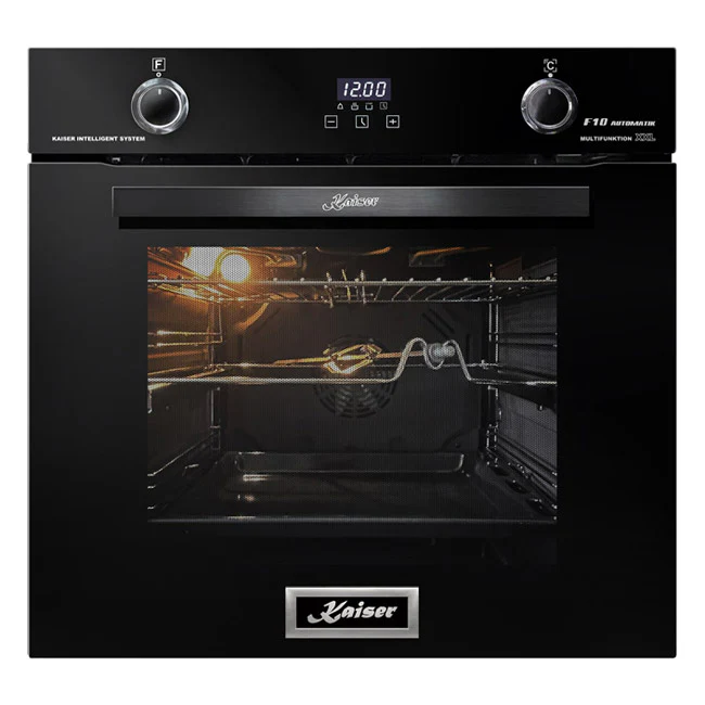 Grand Chef Electric Oven & Built-in Microwave Bundle (Black) - Image 2