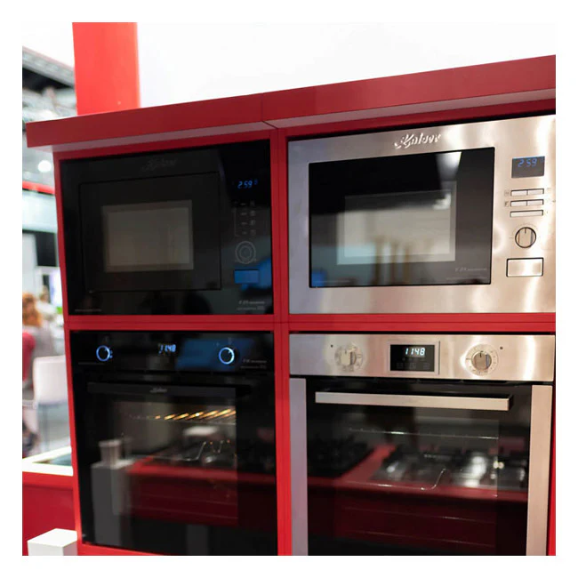 Grand Chef Electric Oven & Built-in Microwave Bundle (Black) - Image 7