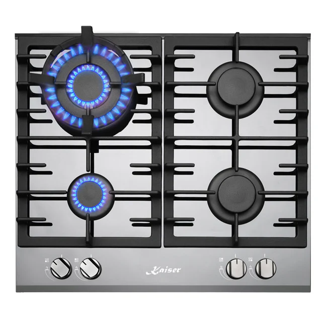 Grand Chef Electric Oven, Gas Hob & Cooker Hood Bundle (White) - Image 5