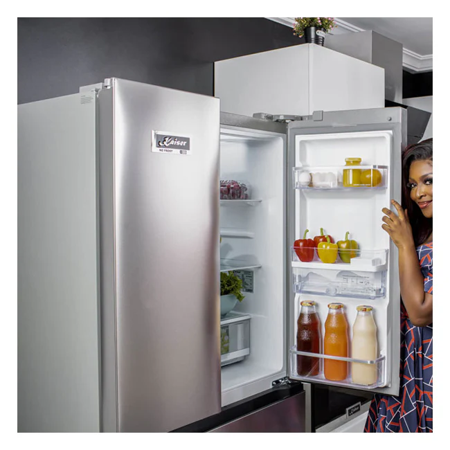 Grand Chef French Door Fridge Freezer (Stainless Steel) - Image 7