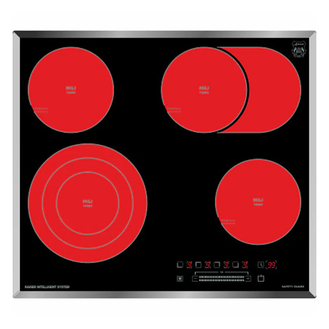 Grand Chef Gas Oven & 4 Burner Ceramic Hob Bundle (White) - Image 15