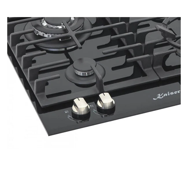 Grand Chef Gas Oven & 4 Burner Gas Hob Black Bundle - Image 16