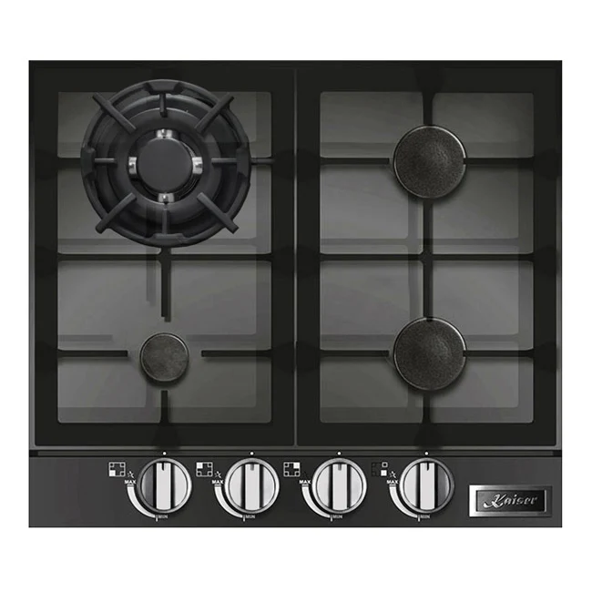 Grand Chef Gas Oven & 4 Burner Gas Hob Bundle (Black) - Image 12