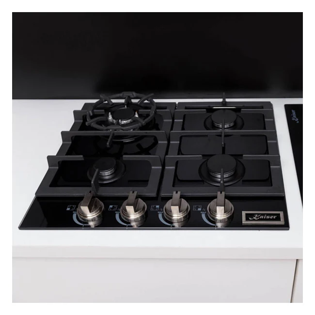 Grand Chef Gas Oven & 4 Burner Gas Hob Bundle (Black) - Image 21
