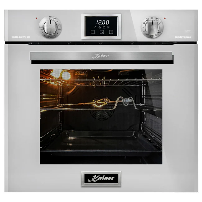 Grand Chef Gas Oven & 4 Burner Gas Hob Bundle (White) - Image 2