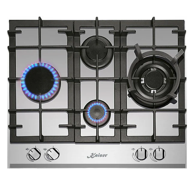 Grand Chef Gas Oven & 4 Burner Gas Hob Bundle (White) - Image 3