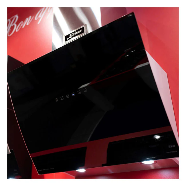 Grand Chef Gas Oven & 60cm Pro Touch Cooker Hood (Black) - Image 11