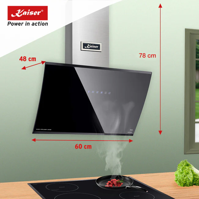 Grand Chef Gas Oven & 60cm Pro Touch Cooker Hood (Black) - Image 16