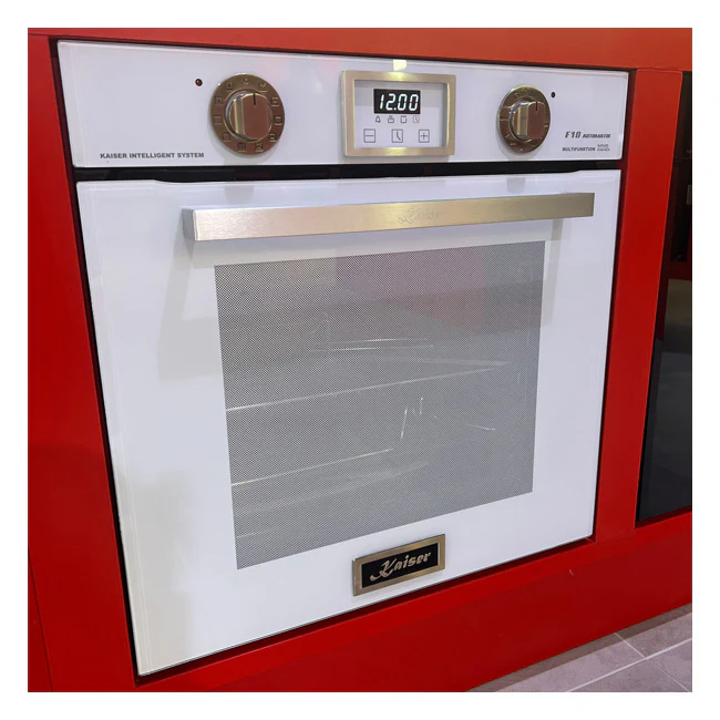 Grand Chef Gas Oven & 60cm Cooker Hood (White) - Image 4