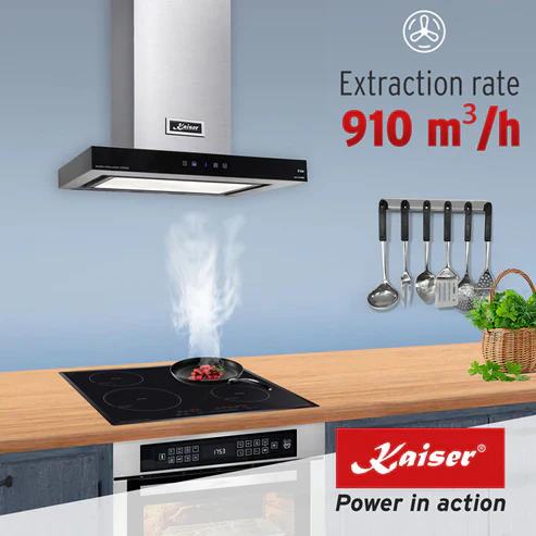 Grand Chef Gas Oven & 60cm Pro Chimney Cooker Hood (Stainless Steel) - Image 11