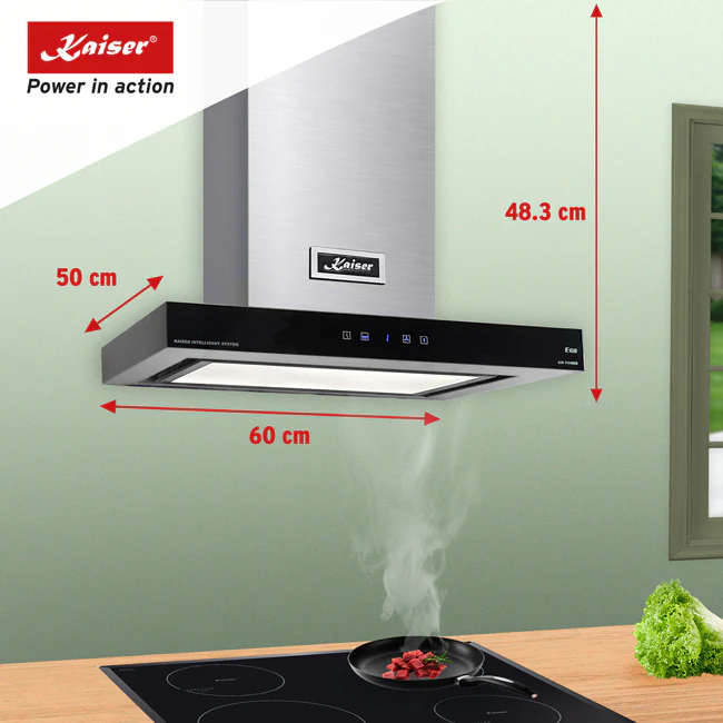 Grand Chef Gas Oven & 60cm Pro Chimney Cooker Hood (Stainless Steel) - Image 13