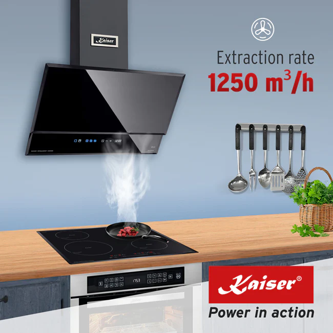 Grand Chef Gas Oven & 60cm Pro Cooker Hood (Black) - Image 12