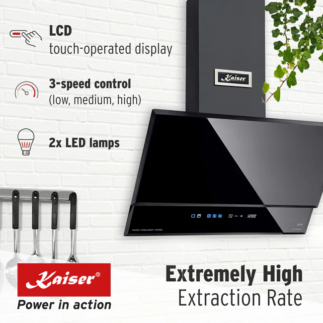 Grand Chef Gas Oven & 60cm Pro Cooker Hood (Black) - Image 13