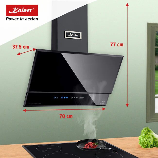 Grand Chef Gas Oven & 70cm Pro Cooker Hood (Black) - Image 14