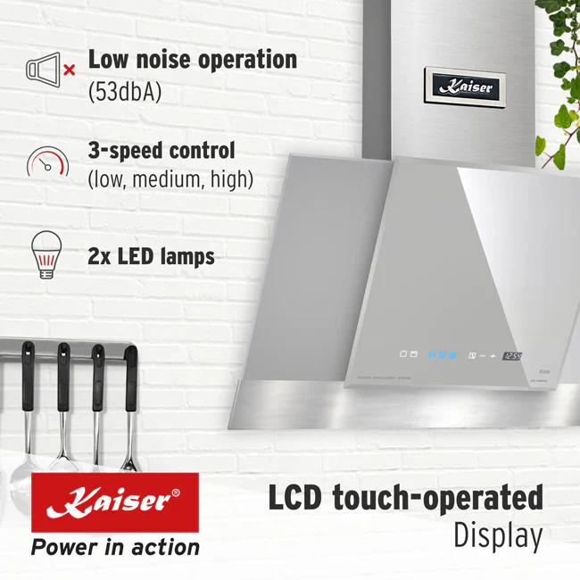 Grand Chef Gas Oven & 80cm Cooker Hood (White) - Image 13