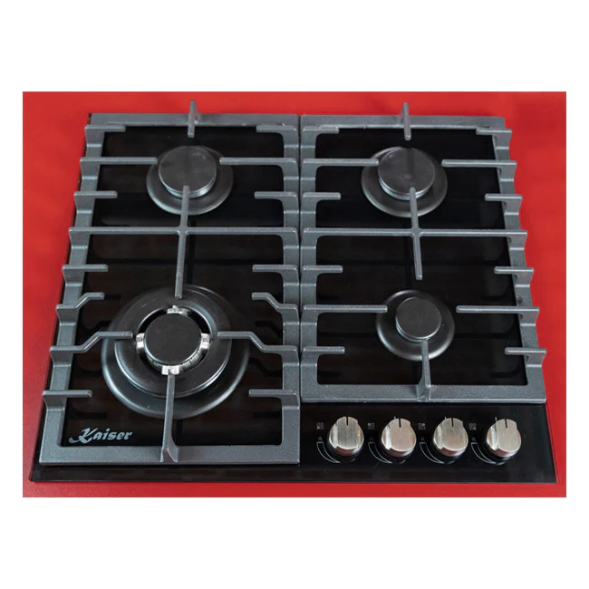 Grand Chef Turbo Gas Hob (Black Glass) - Image 7