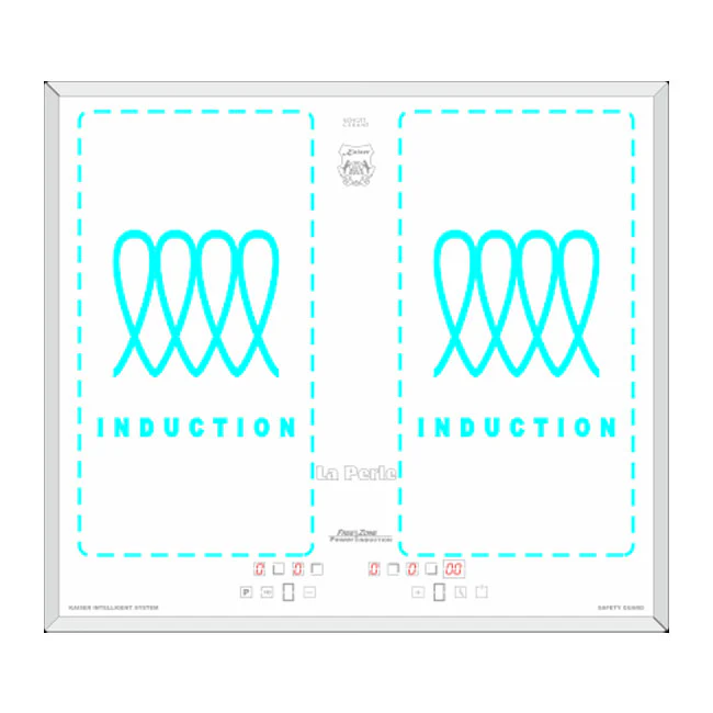 La Perle 59cm Induction Hob (White) - Image 5