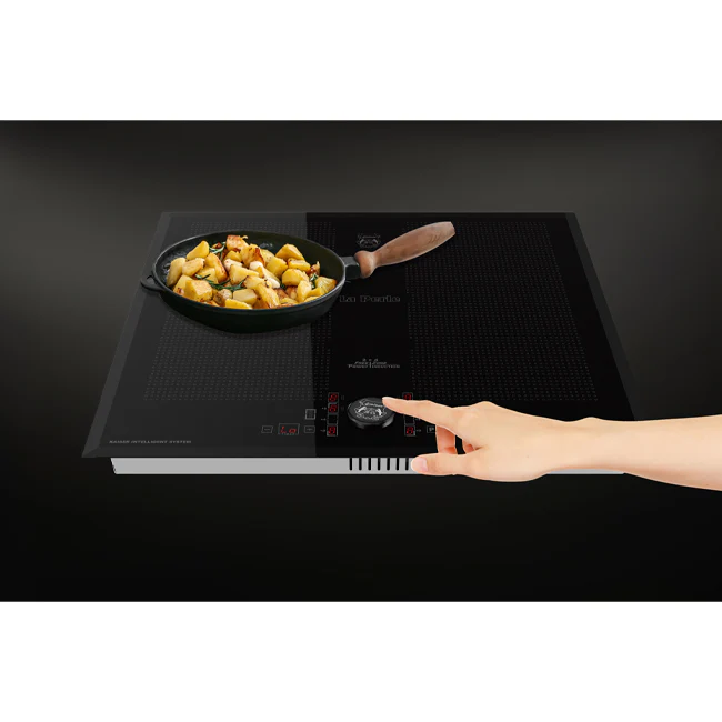 La Perle Noire 60cm Pyrolytic Oven & 58cm Induction Hob (Black Moire) - Image 11