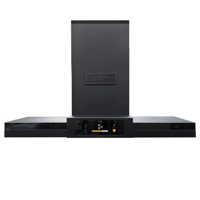 La Perle Noire 90cm TFT Display Cooker Hood (Black Moire)
