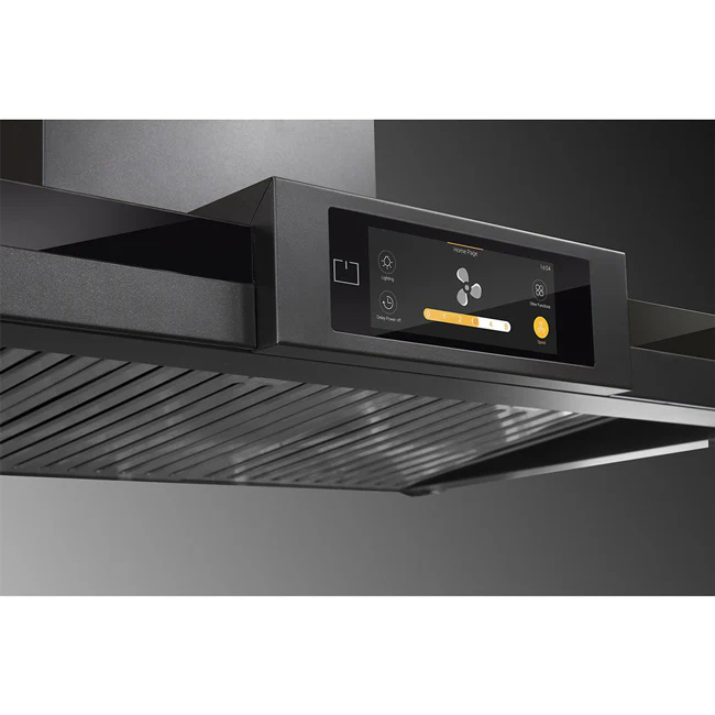 La Perle Noire 90cm TFT Display Cooker Hood (Black Moire) - Image 2