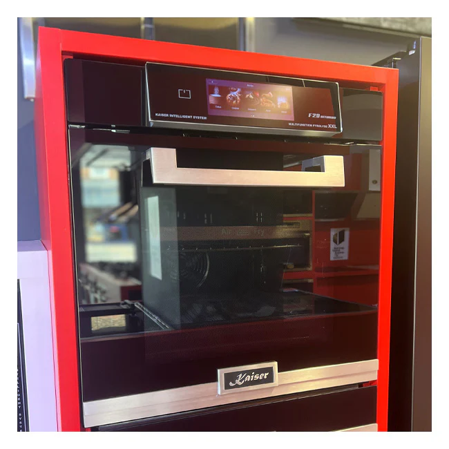 La Perle TFT Display Pyrolytic Electric Oven (Black) - Image 6